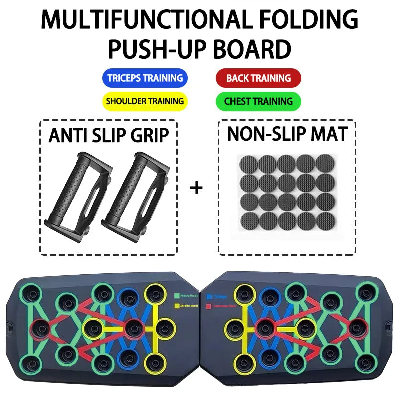 Ultimate Multifunctional Foldable Push Up Board
