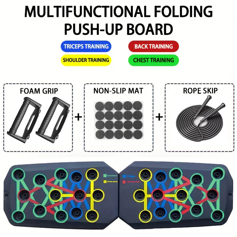 Ultimate Multifunctional Foldable Push Up Board