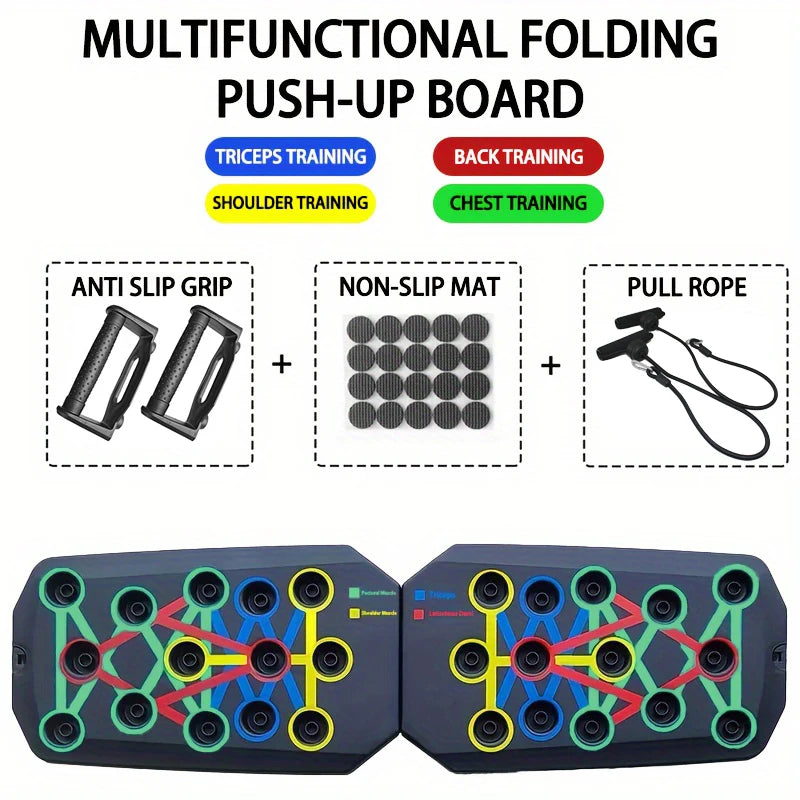 Ultimate Multifunctional Foldable Push Up Board
